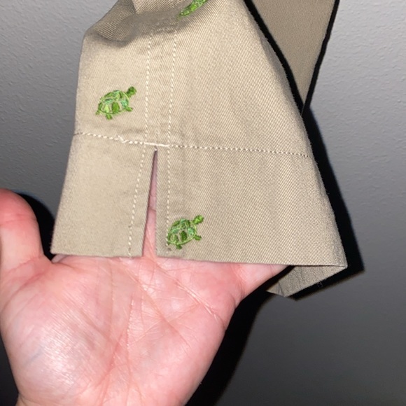 J. Crew Petite Embroidered Turtle Chino Pants - Picture 8 of 8